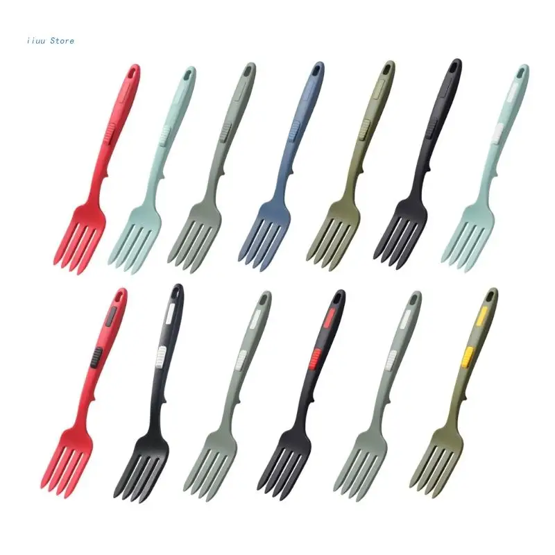 

Flexible Fork Silicone Cooking Forks Big Kitchen Salad Forks Silicone Material