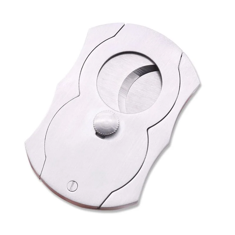 

Double Blades Cigar Cutter Puncher Knife Cigar Scissors Knife Cutter Cigar Puncher Guillotine Smoking Cigar Cutting Cutter Tool