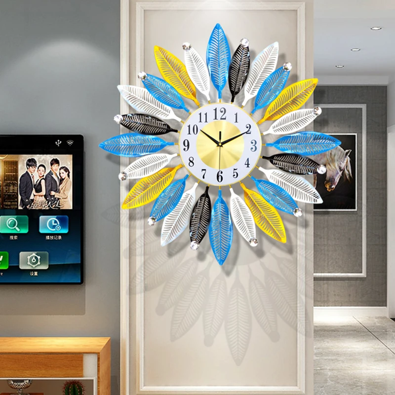 

Luxury Design Wall Clock Modern Digital Silent Living Room Clock Big Kitchen Bedroom Relojes De Pared Room Acsesories WWH35XP