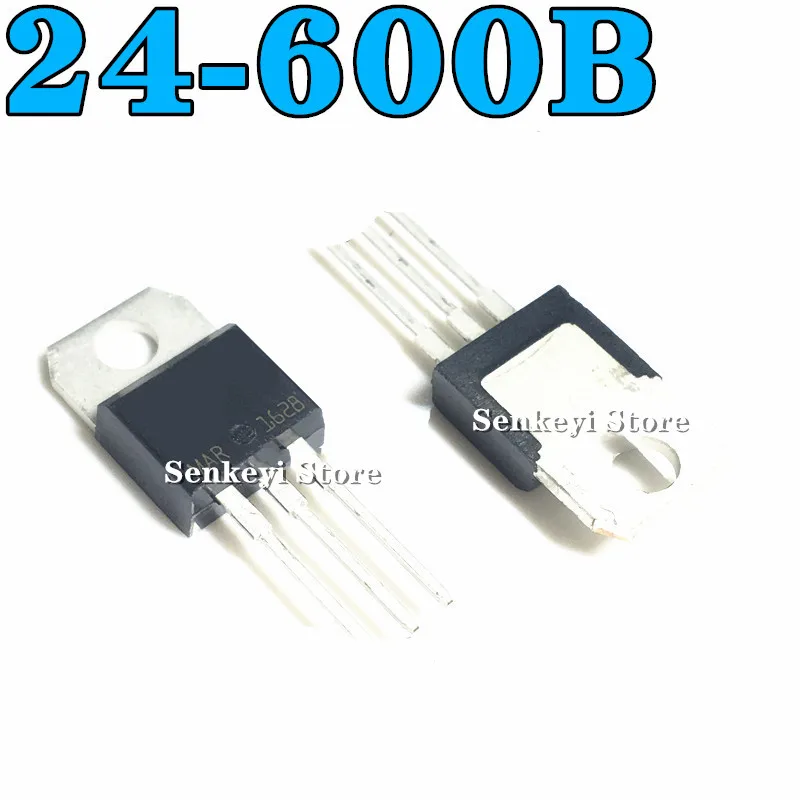 

New original straight plug bidirectional thyristor BTA24-600B TO-220 24A 600V