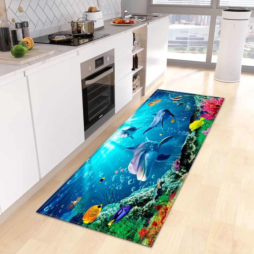 XINJIAJIA 3D ковёр из полиэстера