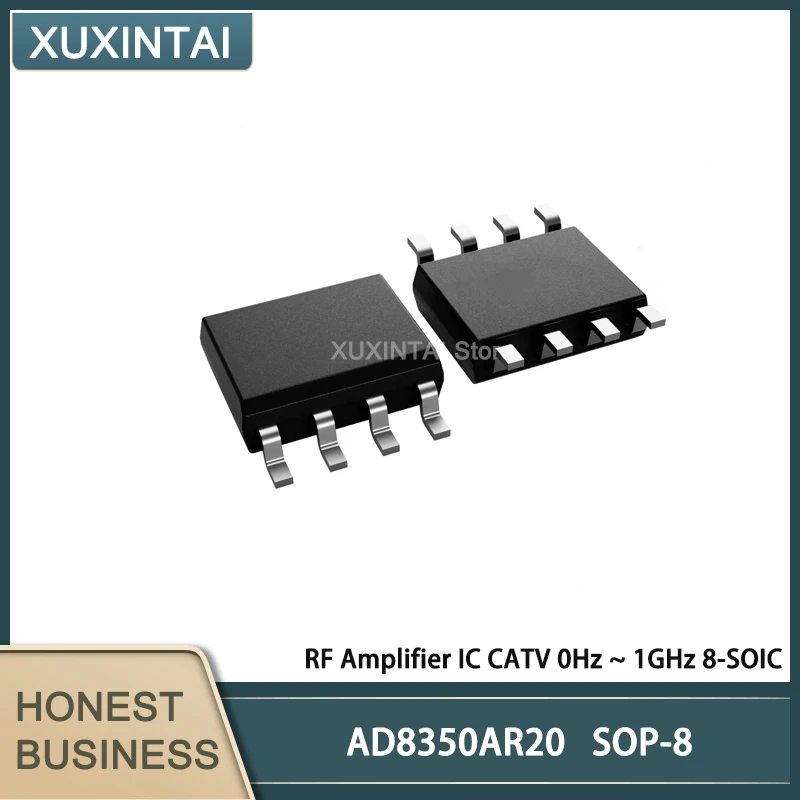 

10Pcs/Lot AD8350AR20 AD8350 RF Amplifier IC CATV 0Hz ~ 1GHz 8-SOIC