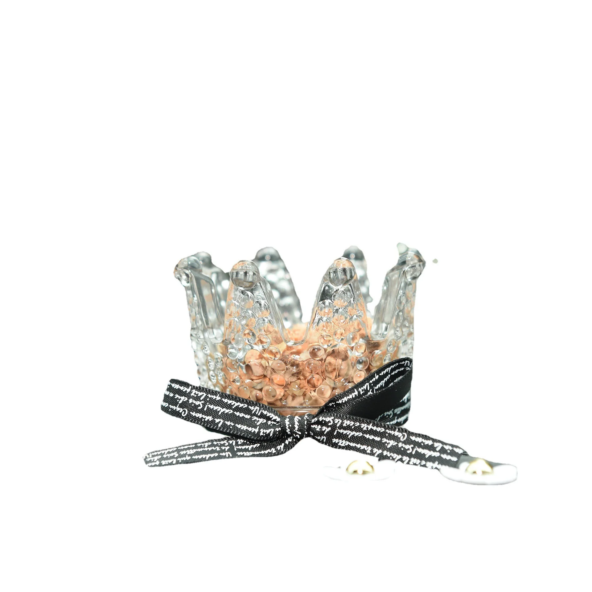 

Crystal Crown Zeolite Car Aromatherapy Ornaments Goddess Model Center Console Stylish And Elegant Car Interior Ornaments