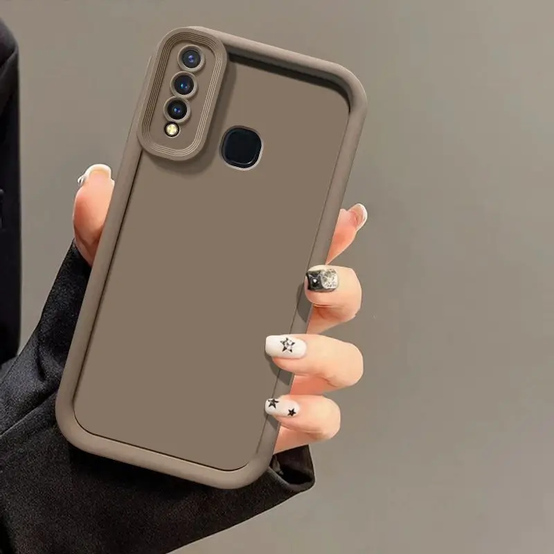 Чехол для телефона Vivo Y17 Y3 чехол Y15 Y12 Y12i Y11 2019 матовая задняя крышка защита от