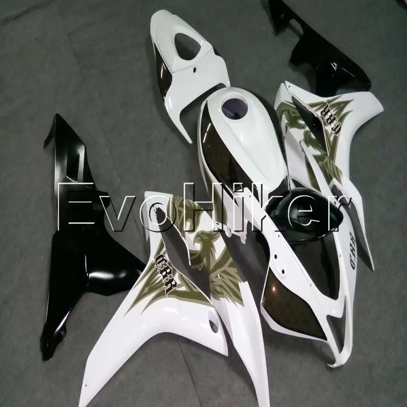 

Обтекатели для мотоцикла CBR600RR 2007 2008 F5 Белый Черный CBR 600 RR 07 08 комплект пластиковых панелей двигателя из АБС-пластика литьевая форма