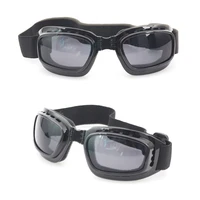 folding motorcycle glasses windproof ski goggles motocross off road racing eyewear adjustable elastic band motorcycle accessory