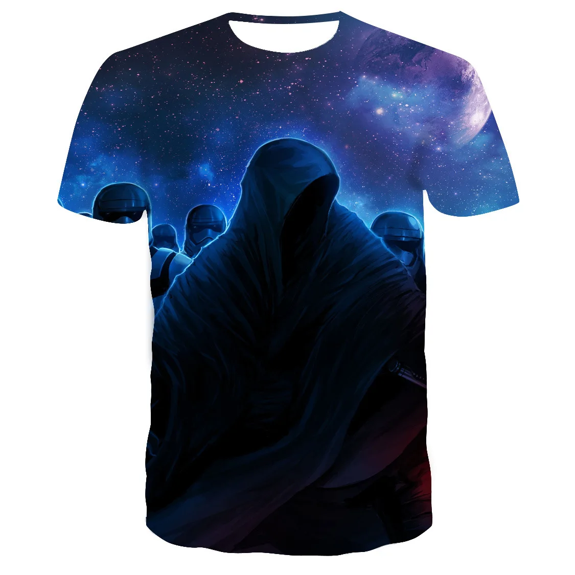 Disney Star Wars Graphic T Shirts Men Darth Vader Stormtrooper Logistics Operations Summer T-shirt Men's And Women's Oversized