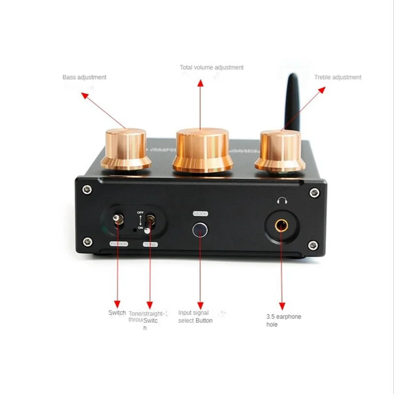 TPA3116 коаксиальный цифровой усилитель мощности двухканальный Bluetooth USB оптический