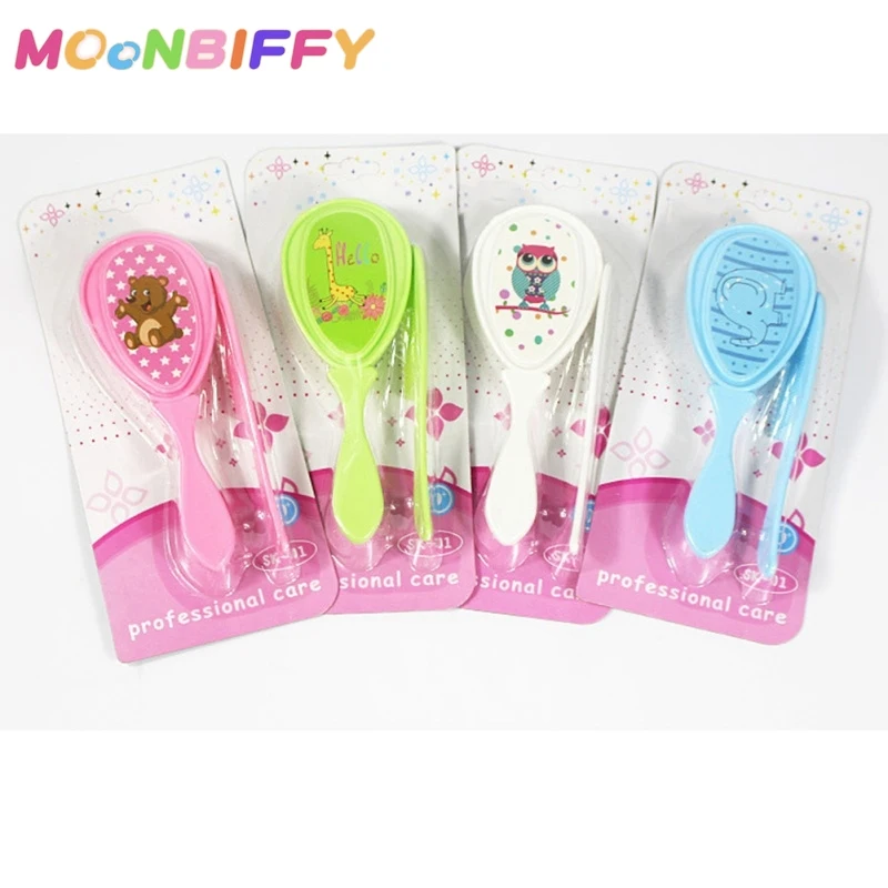 

2 шт./компл., детская мягкая расческа для волос