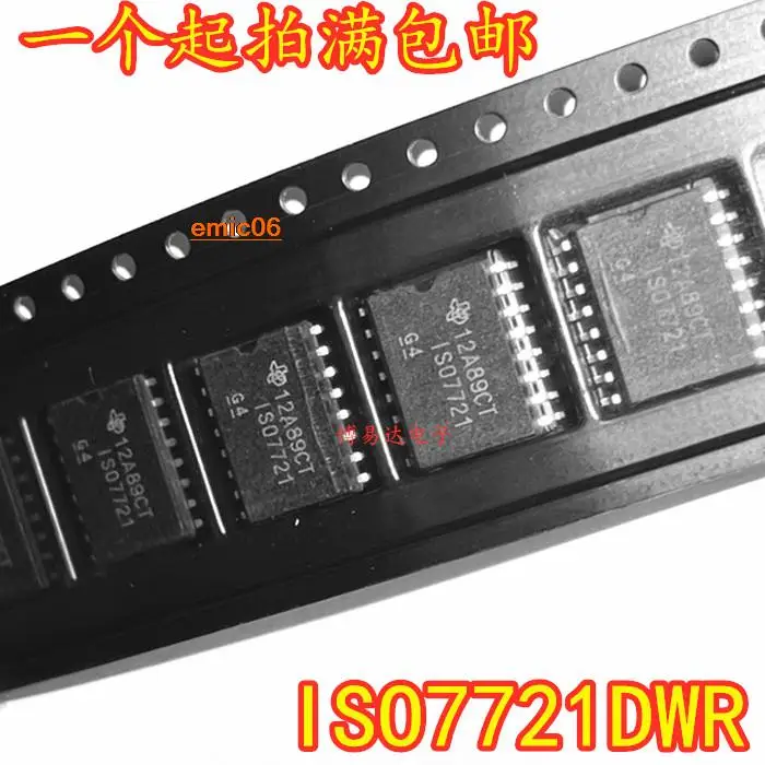 Оригинальный сток ISO7721DWR ISO7721 SOP16