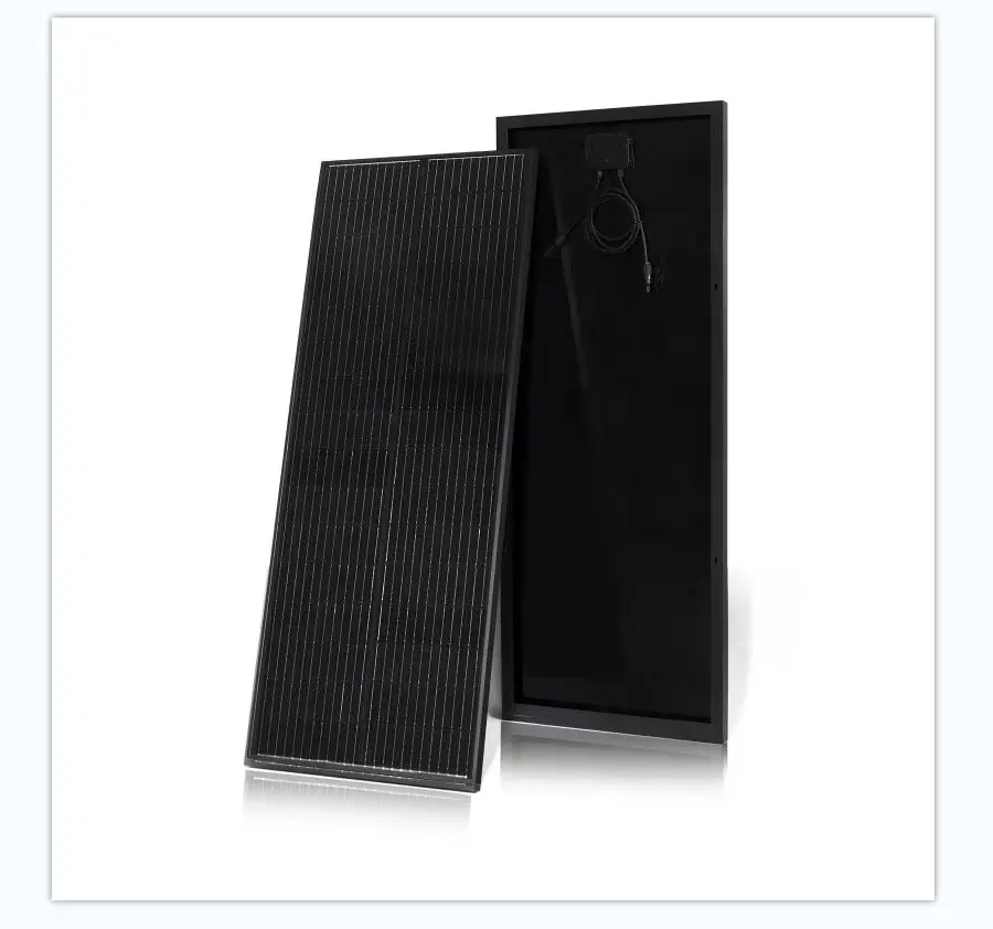 

100W 200W 300W 18V Glass Solar Panel. Thickness 30mm, High Output Power120w ，For House Camping Boat