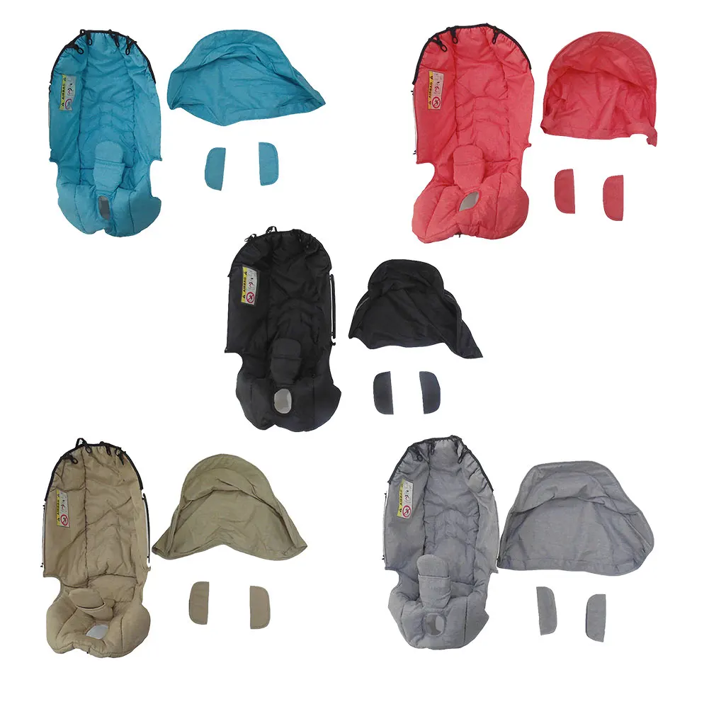 

4 in 1 Car Seat Stroller Canopy Sunshade Cover Set for Doona FooFoo Stroller Dustproof Waterproof Cover for Baby Carriage
