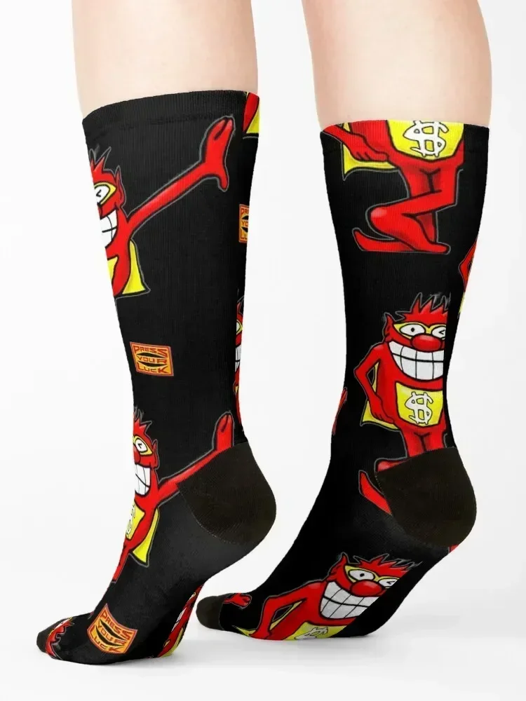 BUZZR Press Your Luck Whammy Носки забавные носки японские модные зимние женские мужские