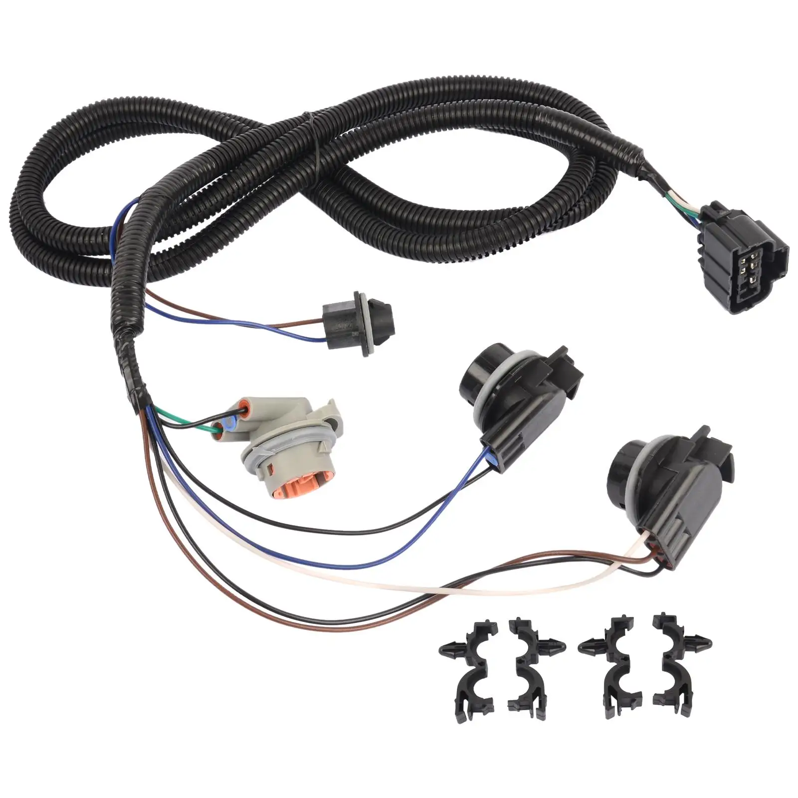 AP02 Rear Right Tail Light Wiring Harness 16531402 For Chevy Silverado 3500 HD 03-07 images - 6
