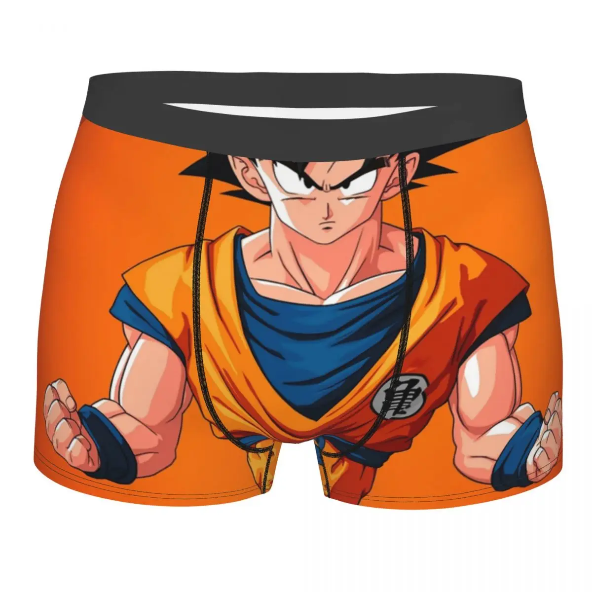 

Трусы-боксеры мужские стрейчевые, из полиэстера, с принтом