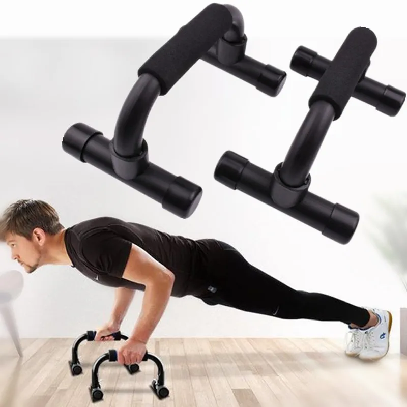 

1 Pair Push Up Bar Stand Pushup Board Exercise Training Chest Bar Sponge Hand Grip Trainer Body Building Fitness Equipments