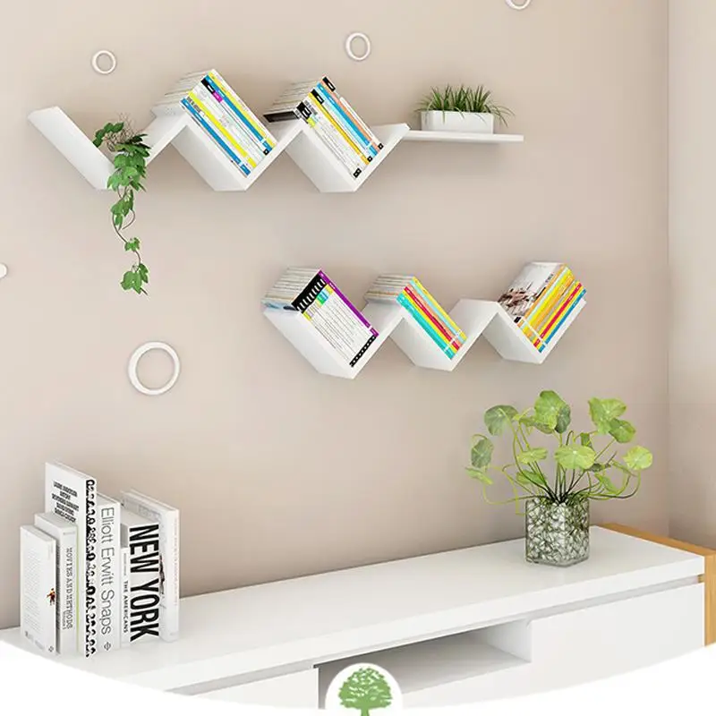 

Creative clapboard shelving decorative shelving wall hanging wall shelving bracket Clapboard bookshelf