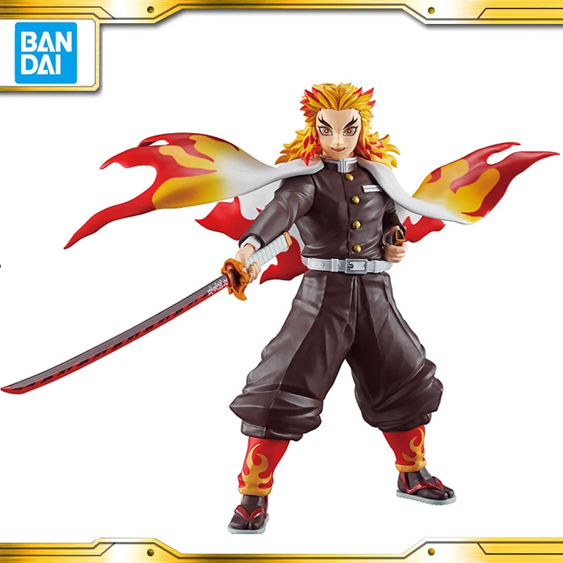 

Bandai Rengoku Kyoujurou assembled Plastic demon slayer big brother Yanzhu Rengoku Kyoujurou assembled model children toys gift