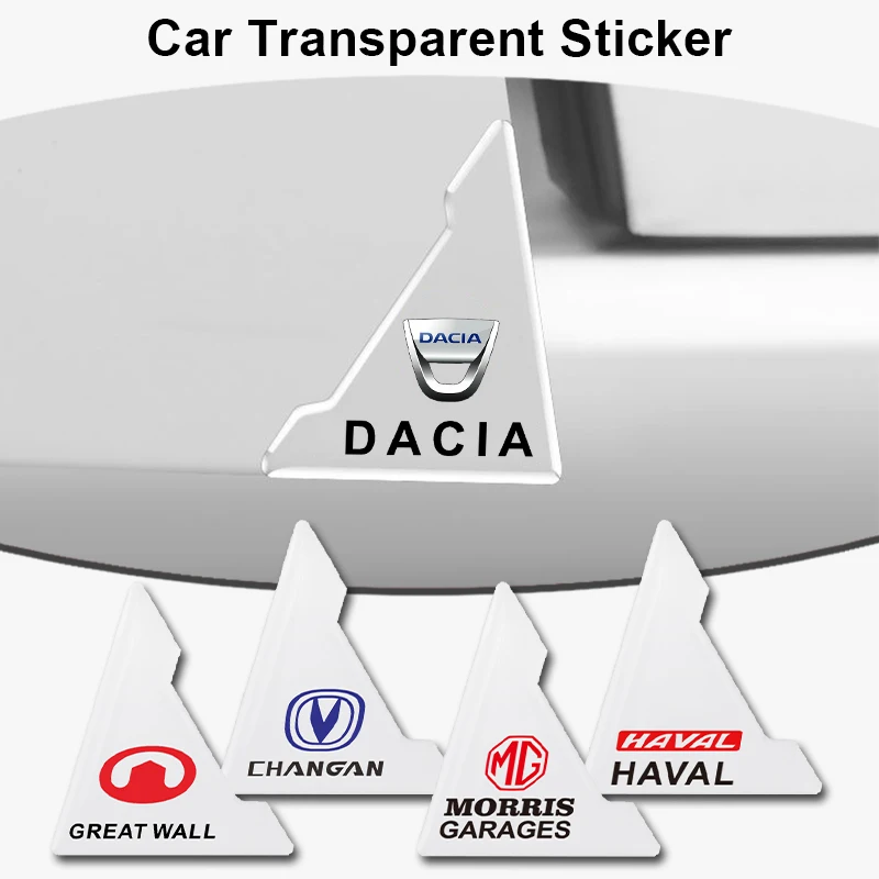 

2PCS Car Door Transparent Door Foot Protection Sticker for Lada Priora Niva Vesta Granta 2107 Kalina Xray Niva 4x4 Car Parts