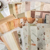 30 sheets design multi material vintage style creative stationery scrapbooking diy decorate background paper material pack
