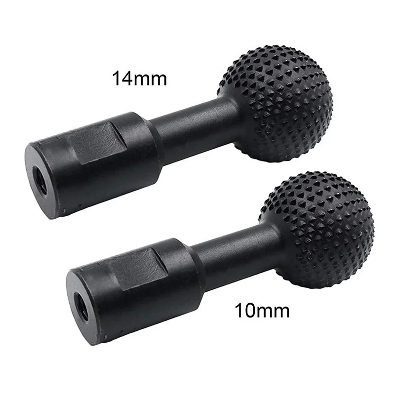 

10/14mm Ball Gouge Spherical Spindles Tools Abrasive Ferramentas Wheel Spike Tool for Angle Grinder Wooden Groove Carving Tool