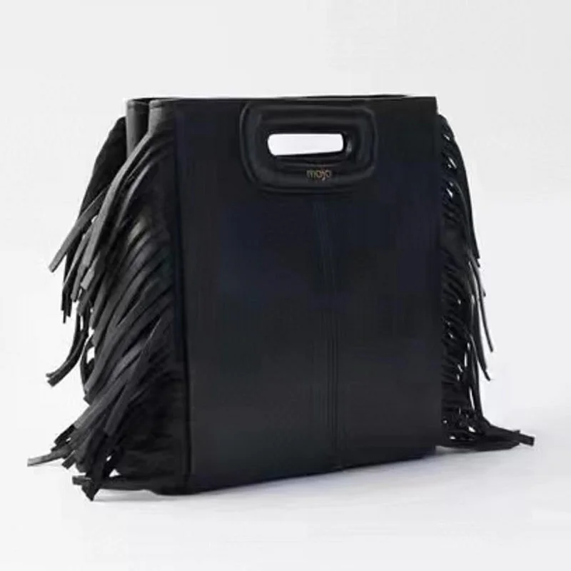 

Женская сумка на плечо, женская сумка с клапаном, Основная сумка с кисточкой для девушек, женская сумка через плечо, кожаная сумка, сумка для