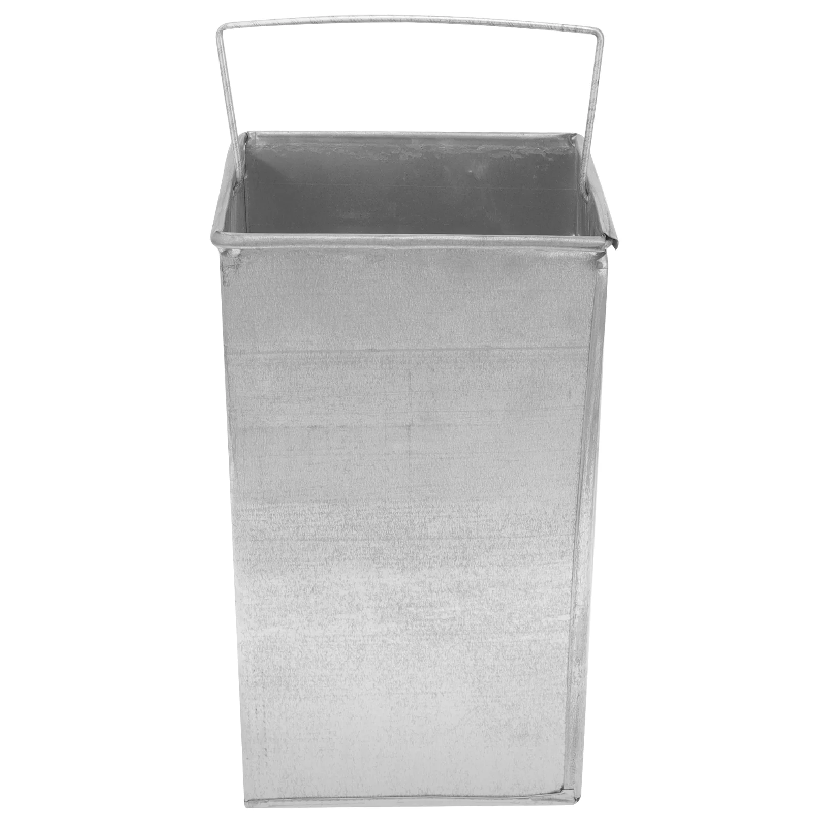 

Can Bin Trash Garbage Waste Replacement Outdoor Bins Metal Container Bucket Table Insert Wastebasket Garden Palnt Pot Office