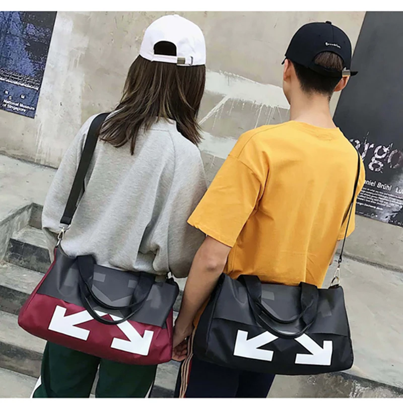 Fitness Gym Bags Beach Waterproof Traveling Luggage Duffel Shoulder Swimming Weekend Sports Bag Handbags For Women Free Shipping