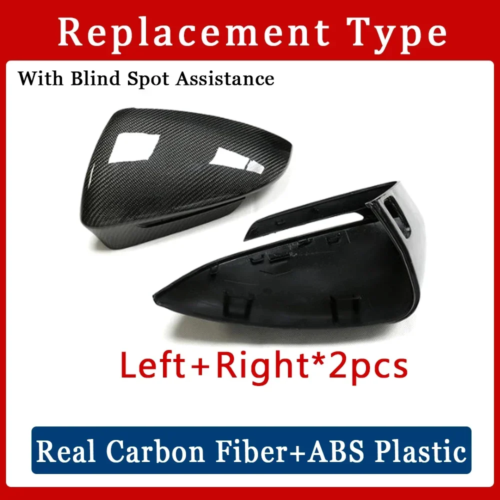 

Чехол для зеркала заднего вида из углеродного волокна для Audi Q4 E-tron 2022-2024