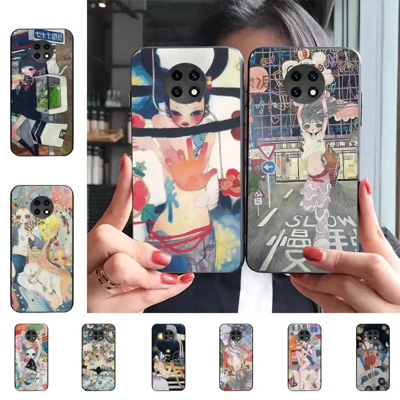 

Aya Takano Phone Case For Redmi 9 5 S2 K30pro Silicone Fundas for Redmi 8 7 7A note 5 5A Capa