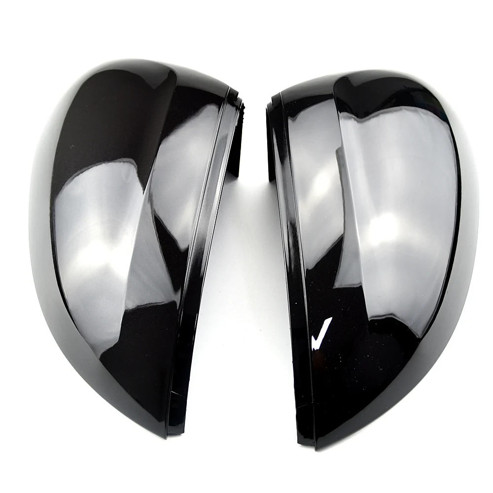 

2pcs Black Side Mirror Covers for VW Passat B8 Variant Arteon Caps 2016 2017 2018 2019 2020 (Glossy Pearl Black) for Volkswagen