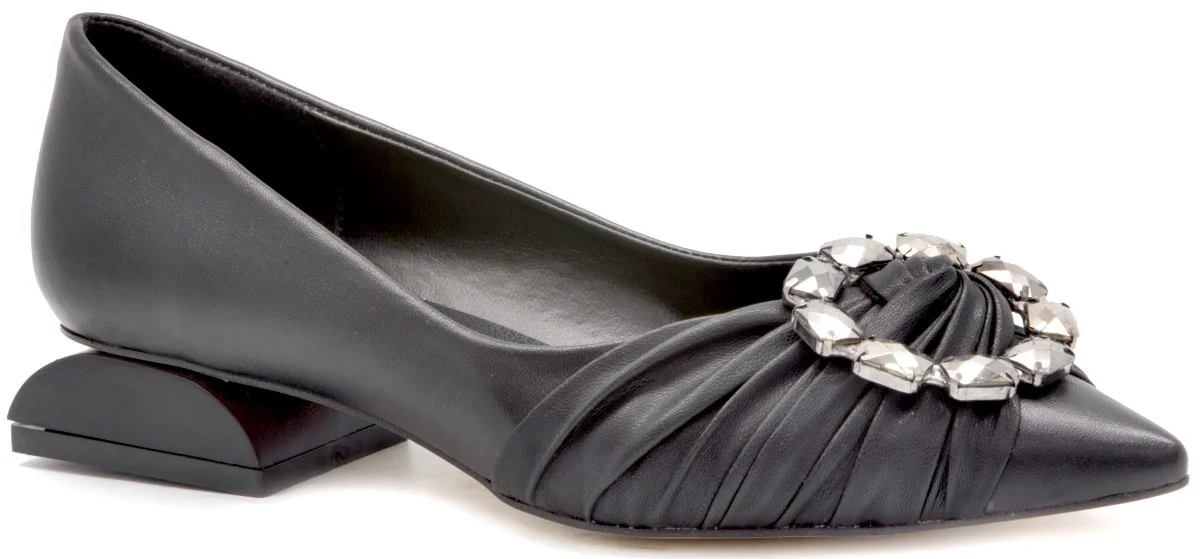 

Gedikpaşalı PRK 22K 1061 Black 2022 Summer Season Women Shoes Evening Party Square Heel Dress Business Classic Daily Casual elegant Cubic Zirconia