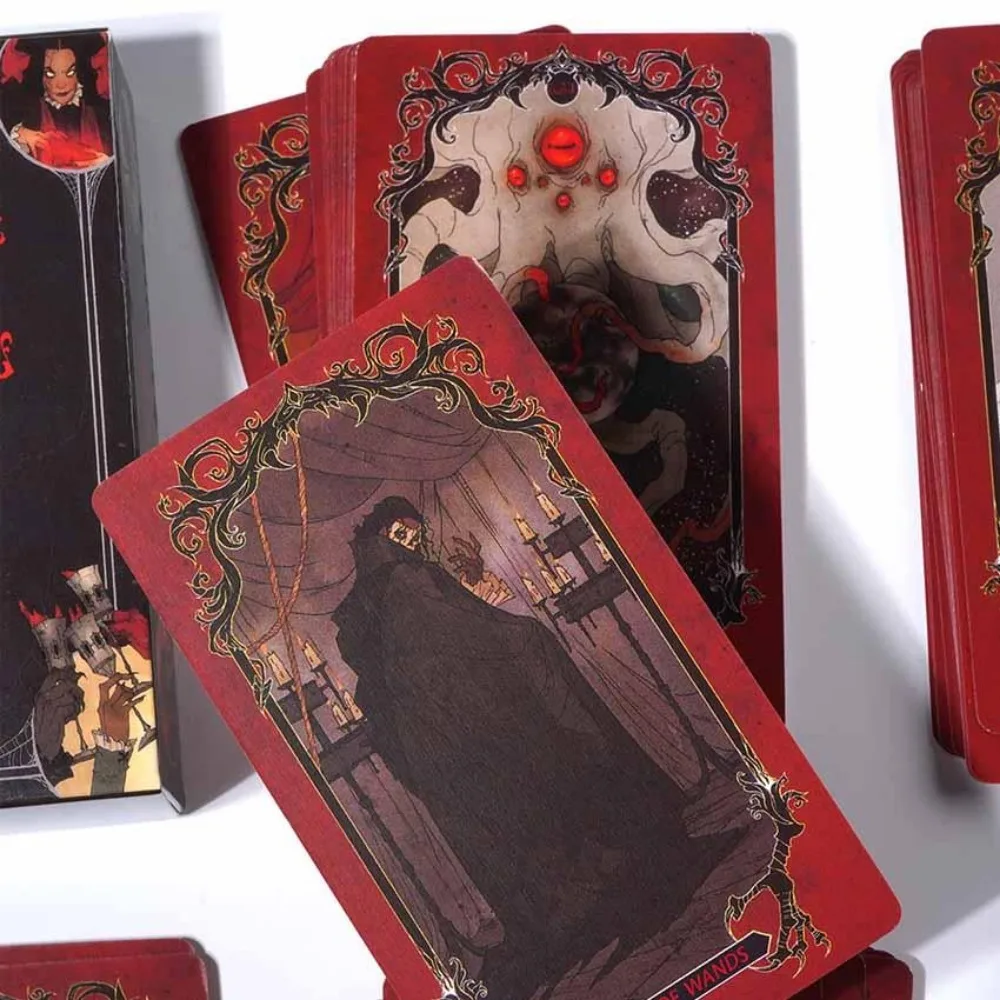 10 3*6 см страшный Tarot палубная карта Game