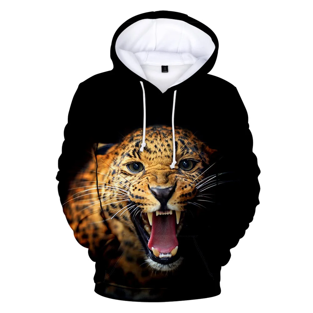 

The Newest 3D Cheetah Hoodies Men Women Sweatshirts Unisex Streetwear Casual Kids Animal Hooded Suitable Boys Girls Pullovers