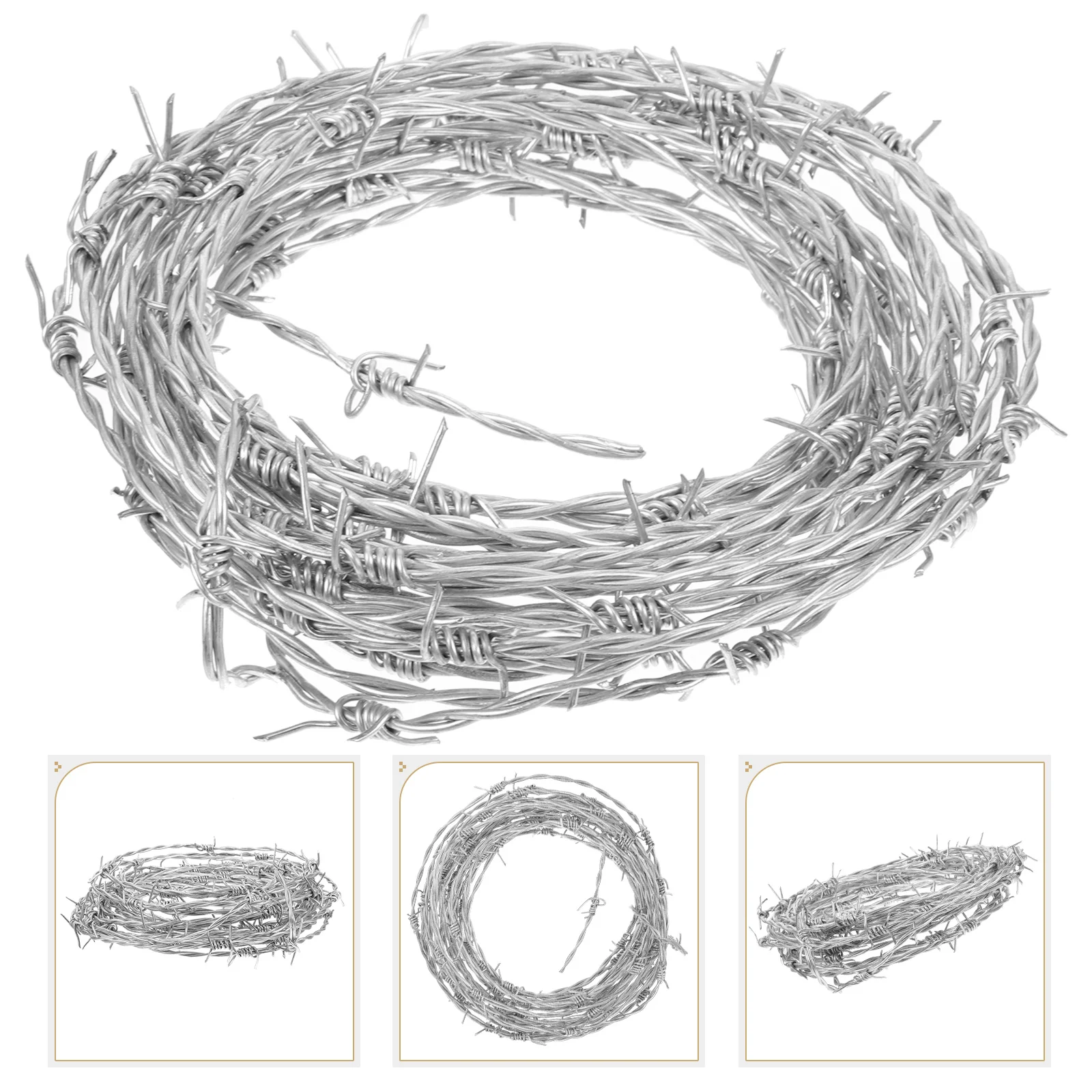 

Barb Wire Fence Protective Wire Fence Garden Wire Fence Garden Barb Wire