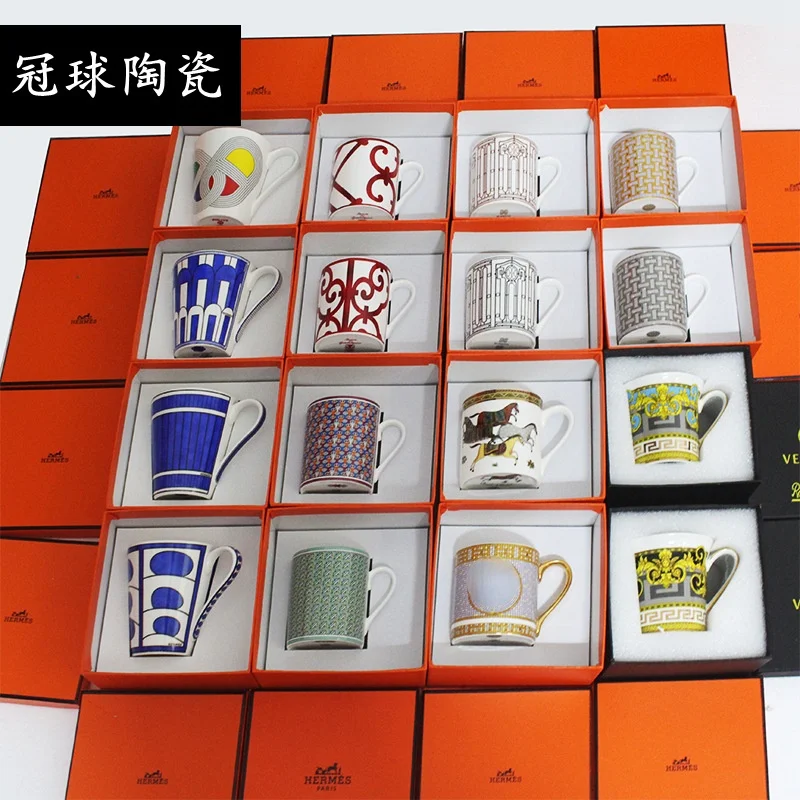 

New ceramic hot selling mug, water cup, tea cup, mug meal porcelain, large capacity couple, a pair of cups