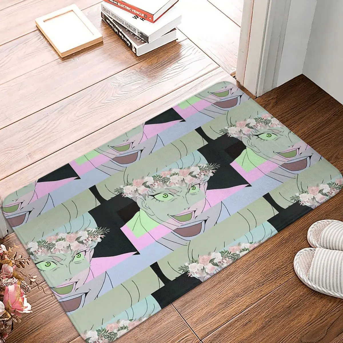 

Aesthetic Non-slip Doormat Living Room MatDevilman Crybaby Hallway Carpet Entrance Door Rug Home Decor