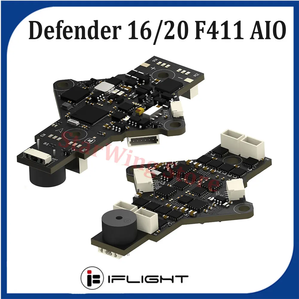 IFlight Defender 16 / 20 F411 AIO с 25 5*25 5 мм монтажными отверстиями для FPV частей