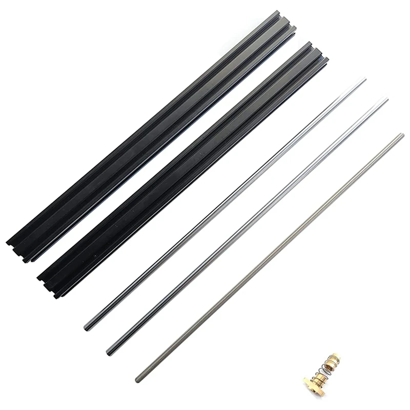 

T-Slot Table 3040 Aluminum Stop For Use With 3018 Y-Axis Extension Kit, Compatible With Most 3018 CNC (3018-3040-1.0)