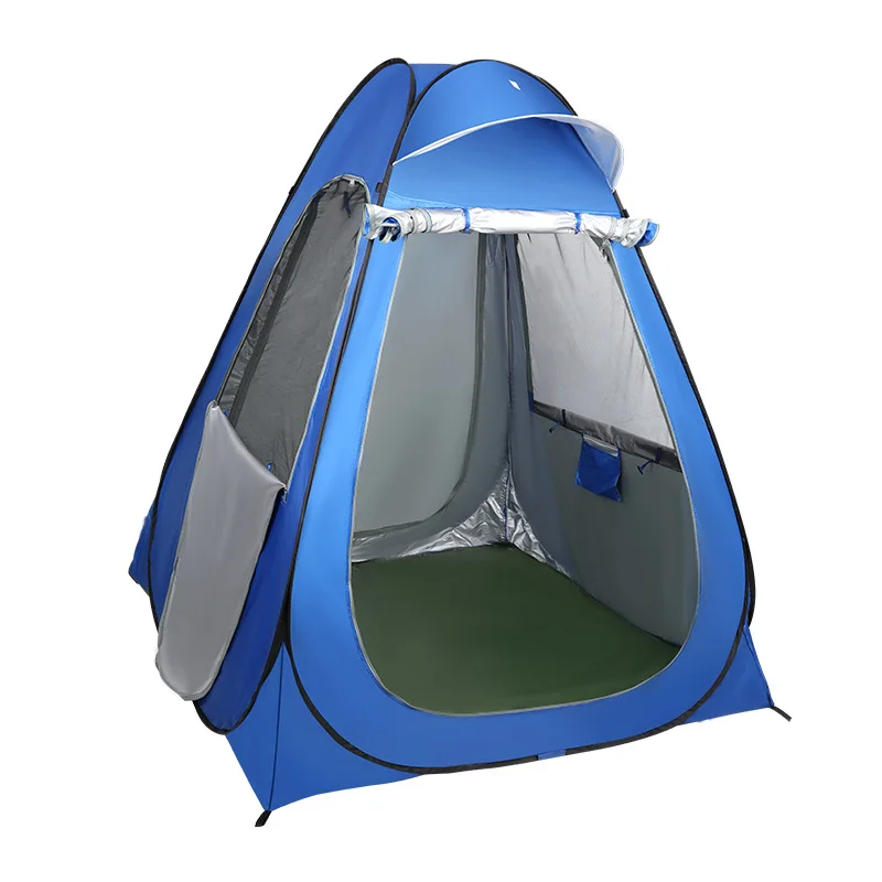 

Ice Fishing Beach Tent 1 Person Anti-mosquito Rain-proof Shelter 2 Door 2 Window Pop Up Automatic Private Watching Bird Shooting