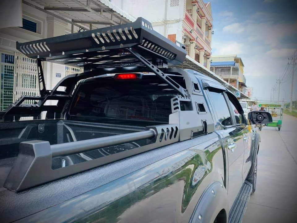 Регулируемый рулон в заводском стиле с багажником на крышу для Ford Ranger-raptor