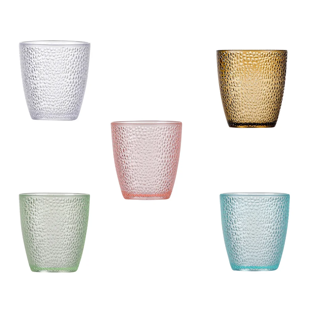 

Glasses Drinking Acrylic Cup Cups Tumblerskitchen Unbreakablecrystal Reusablewine Mug Drink Short Coffee Set Clearbeer Glassware