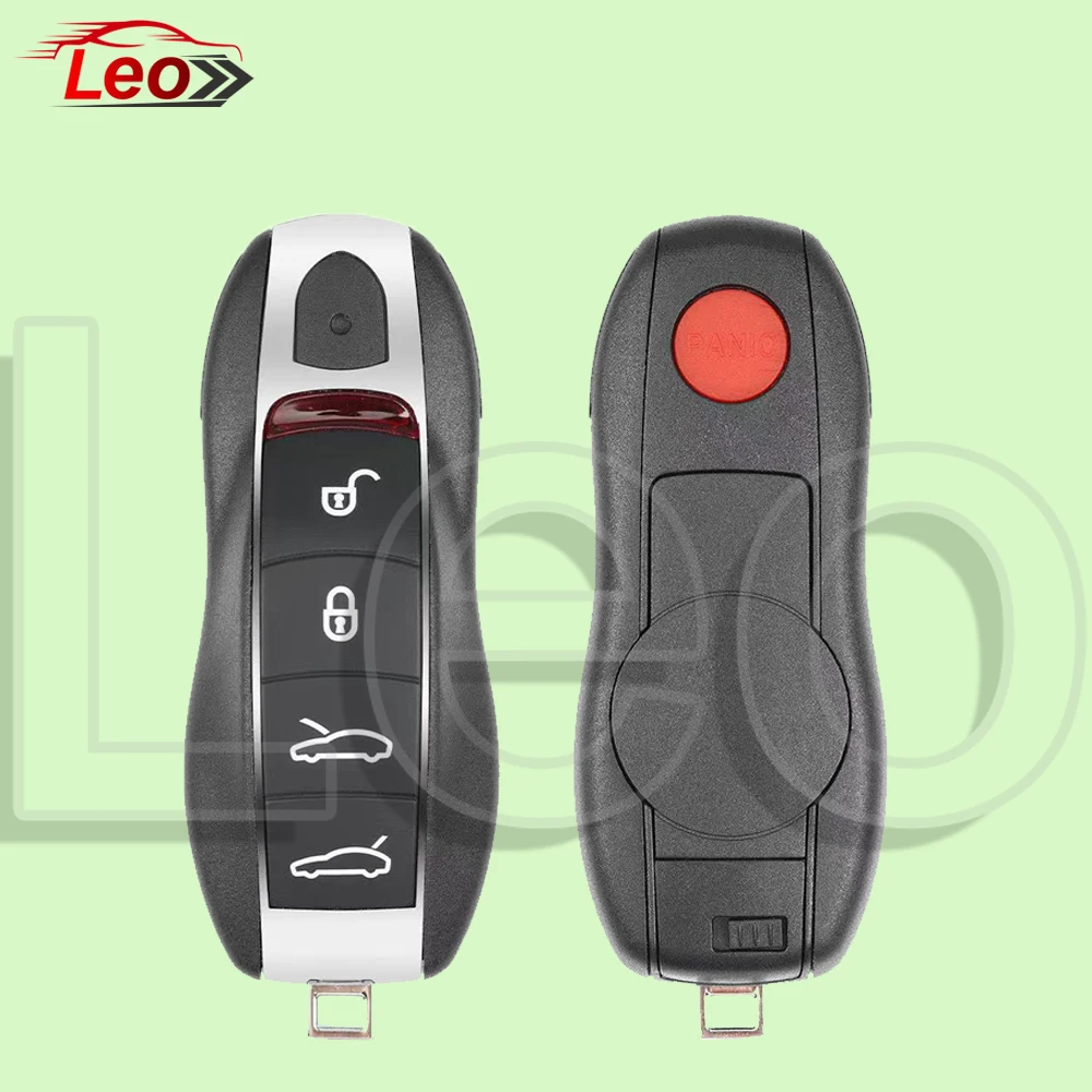 

Автомобильный смарт-ключ Leo, 3/4/5, кнопка для Porsche Panamera Carman Macan Bobst Cayenne 911 970 981 991 996 92A 2018-Mujer