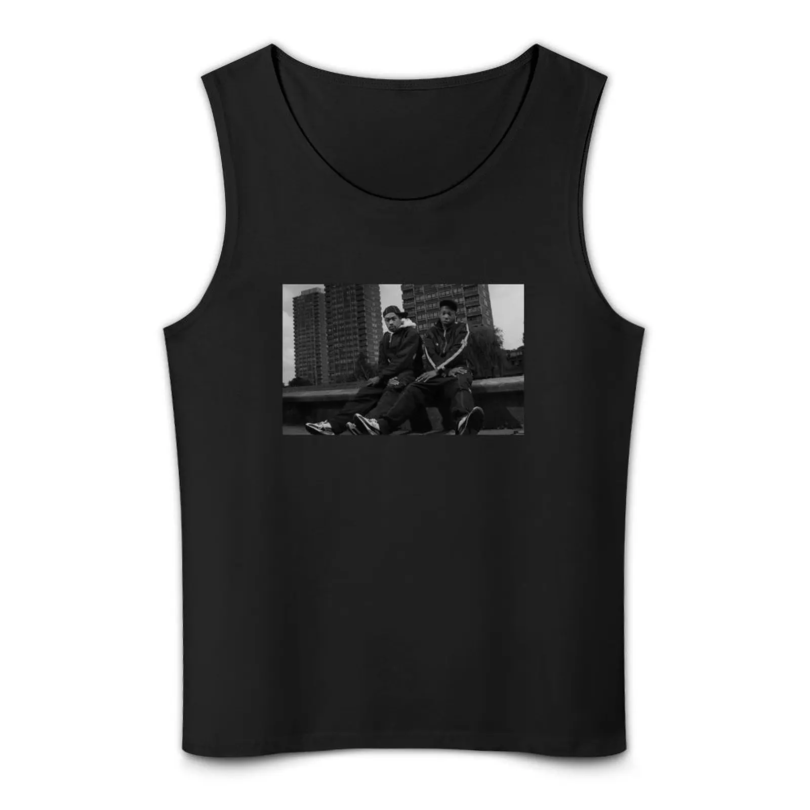 Мужская майка Wiley and Dizzee Rascal Grime из хлопка