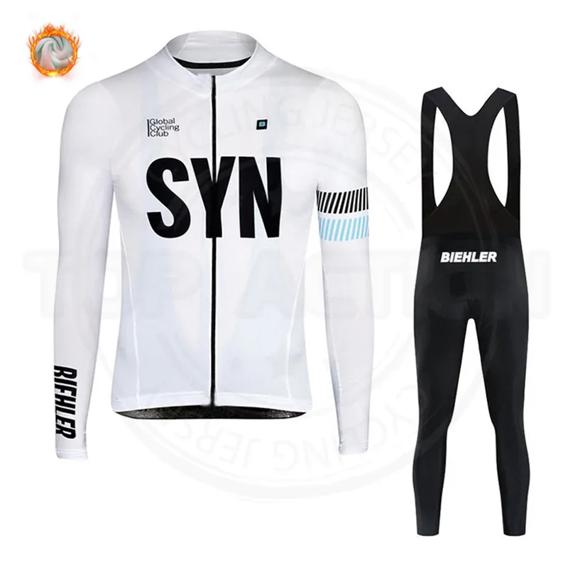 

BIEHLER 2024 мужской зимний теплый флисовый велосипедный костюм SYN длинная одежда для горного велосипеда теплая велосипедная одежда спортивная одежда для горного велосипеда Ropa Ciclismo