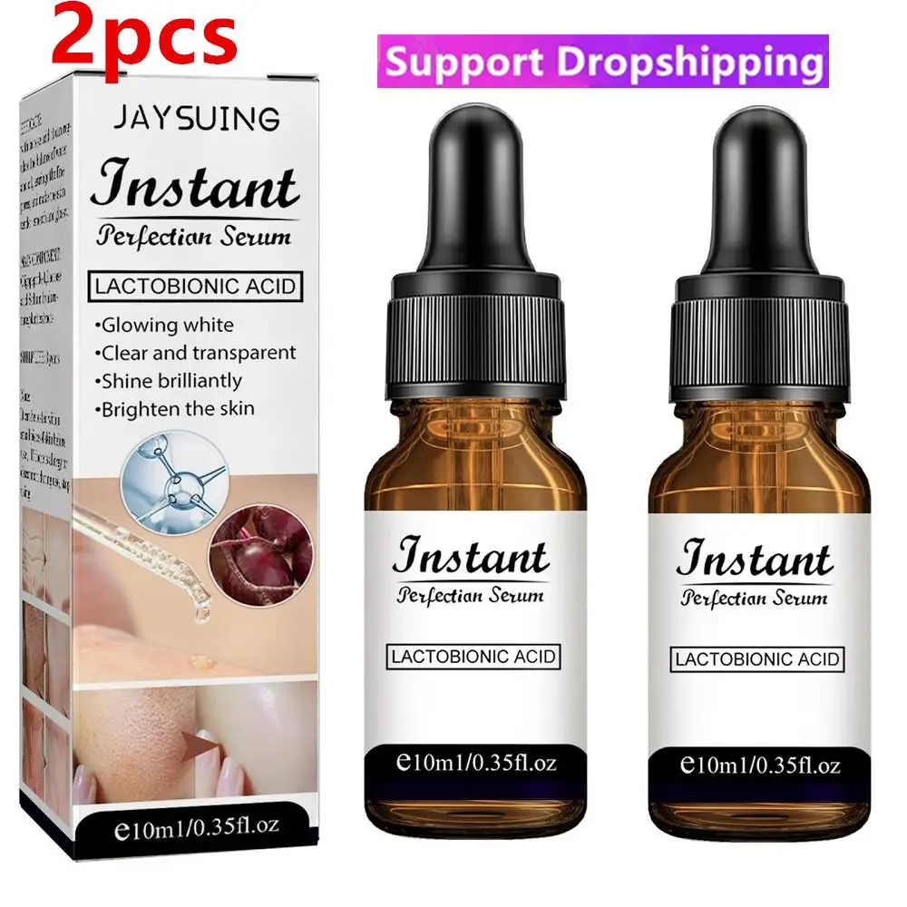 

2X Instant Wrinkle Remover Serum Lifting Firming Anti-Aging Fade Fine Lines Repair Face Serum Moisturizing Smooth Skin Care