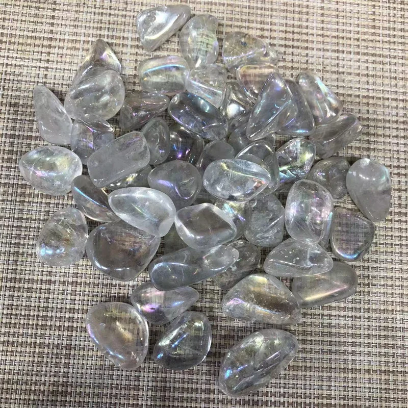 

Natural Stones Quartz Polished Gems Aura Crystal Tumbled Healing Gemstones Reiki Decoration