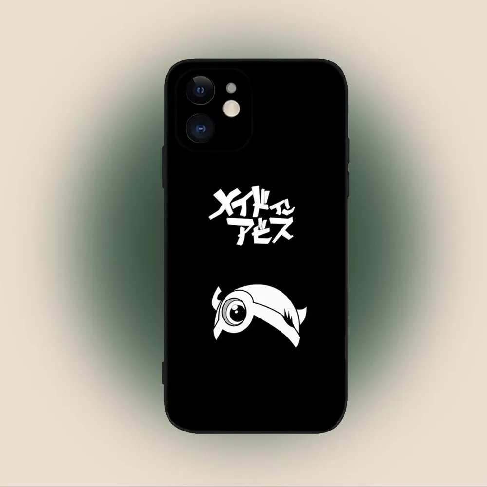 Чехол для телефона Made in Abyss iPhone 15 14 13 12 11 Plus Pro Max XS XR SE Mini 8 7 мягкий силиконовый