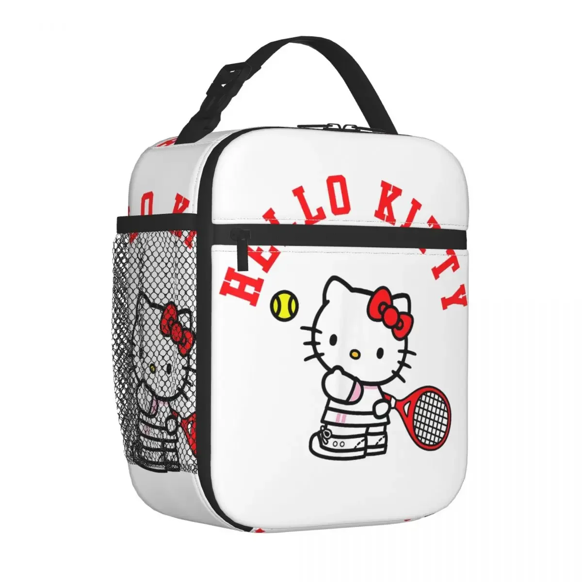 Сумка Для Обеда Hello Kitty Унисекс Большая Емкость Термоизолированная Теннисная С