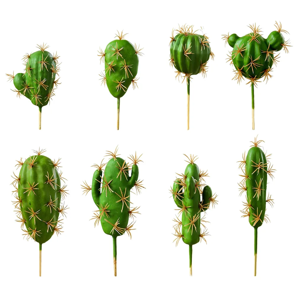 

Succulent Unpotted Fake Artificial Faux Picks Pick Mini Succulents Simulation Realistic Green False Imitation Flocked Simulated